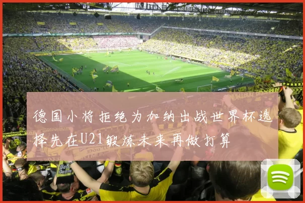 德国小将拒绝为加纳出战世界杯选择先在U21锻炼未来再做打算